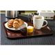 Cambro Capri Laminate Canteen Tray Mahogany 430mm