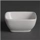 Olympia Whiteware Miniature Rounded Square Dishes 60mm (12 pack)