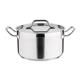 CaterBase Stainless Steel Stew Pot With Lid 24cm