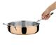 Vogue Copper Tri-Wall Sauté Pan 24cm