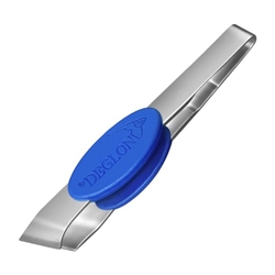 Deglon Angled Fish Bone Tweezers Bevelled Ends 12cm