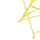 Bolero Perth Mellow Yellow Pavement Style Steel Folding Chairs (2 Pack)