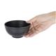 Olympia Kristallon Fusion Melamine Rice Bowls Black 120mm (6 Pack)