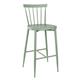 Bolero Windsor Aluminium Green High Stools (2 Pack)