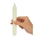 Bolsius 7" Bistro Candles Ivory (45 Pack)