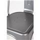 Bolero Bistro Steel Side Chairs Gun Metal Grey (4 pack)