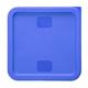 Hygiplas Square Food Storage Container Lid Blue Medium