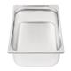 Vogue Heavy Duty Stainless Steel 1/1 Gastronorm Tray 150mm