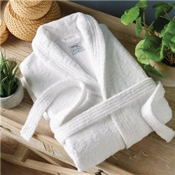 Eco Robe, Bathrobes White - Large