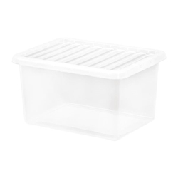 Wham Crystal Storage Box and Lid 25Ltr