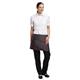 Chef Works Short Bistro Apron Charcoal