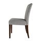 Bolero Chiswick Dining Chairs Charcoal Grey (2 Pack)