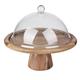 Olympia Acacia Cake Stand 305x127(H)mm