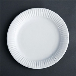 Paper Plates 178mm (1000 Pack)