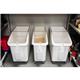 Cambro Mobile Ingredient Bin White 102Ltr