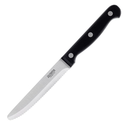 Olympia Rounded Steak Knives Black (12 pack)