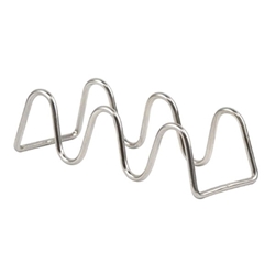 Beaumont Stainless Steel Wire 2-3 Taco Holder