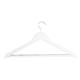 Bolero White Wooden Hangers (10 Pack)