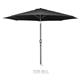 Bolero Seville Round Parasol 3m Diameter Black
