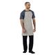 Southside Linen Blend Bib Apron Grey