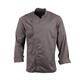 Chef Works Hartford Lightweight L/S Zipper Coat Graphite Size S