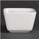 Olympia Whiteware Tall Square Mini Dishes 75mm (12 pack)