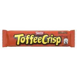 Nestle Toffee Crisp Chocolate Bars 38g (24 Pack)