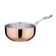 Vogue Copper Tri-Wall Flared Sauté Pan 20cm