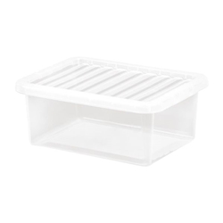 Wham Crystal Storage Box and Lid 17Ltr