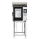 Buffalo Freestanding Smart Touchscreen Combi Oven 7x GN 1/1 with Installation Kit & Extraction Hood