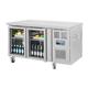 Polar U-Series 2 Door Counter Fridge with Glass Doors