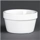 Olympia Whiteware Mediterranean Ramekins White 77mm (6 Pack)