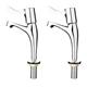 Vogue Basin Pillar Lever Taps (2 Pack)
