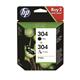 HP 304 Original Ink Cartridge 2-ml Black/Tri-color 3JB05AE