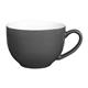 Olympia Cafe Cappuccino Cups Charcoal 340ml (12 Pack)