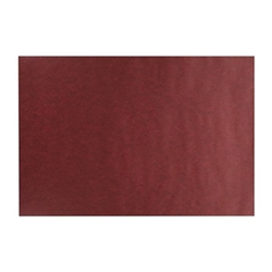 Europochette Kraft Burgundy Recycled Paper Tablemat 430x300mm (250 pack)