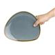 Olympia Kiln Triangular Side Plate Ocean 230mm (6 Pack)