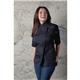 Chef Works Womens Springfield Zip Chef Jacket Black 2XL