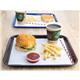 Olympia Kristallon Small Polypropylene Fast Food Tray Brown 345mm