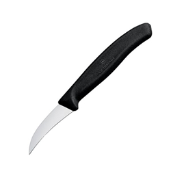 Victorinox Shaping Knife Curved Blade Black 8cm