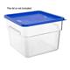 Hygiplas Polycarbonate Square Storage Container 10Ltr