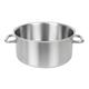 Matfer Bourgeat Excellence Stainless Steel Casserole Pan 24cm