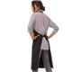 Chef Works Urban Rockford Canvas Bib Apron Steel Grey