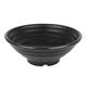 Olympia Kristallon Fusion Melamine Large Bowls Black 225mm (4 Pack)