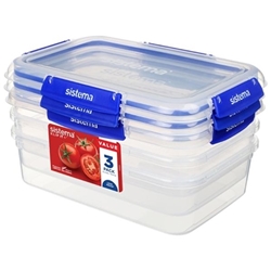 Sistema Klip It Containers 2Ltr (3 pack)