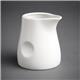 Olympia Whiteware Dimpled Milk Jugs 170ml (6 Pack)
