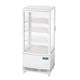 Polar C-Series Energy Efficient Curved Door Display Fridge White 86Ltr