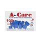 A-care Blue Assorted Plasters (100 Pack)