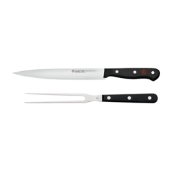 Wüsthof Gourmet Carving Set (Carving Knife, Meat Fork) (2 Pack)