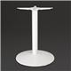 Bolero Cast Iron Round Table Base White